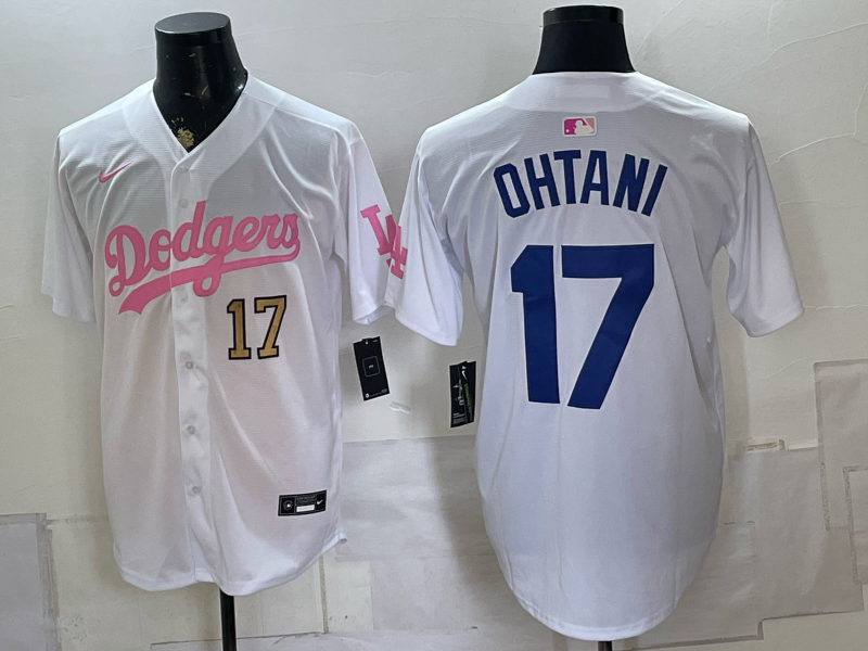 men Los Angeles Dodgers #17 Ohtani white Game 2026 Nike MLB Jersey 0808006->los angeles dodgers->MLB Jersey